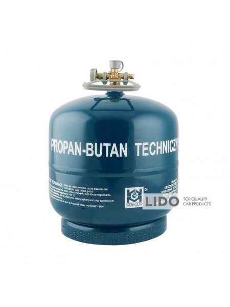 Баллон газовый бытовой 5 л. Польша