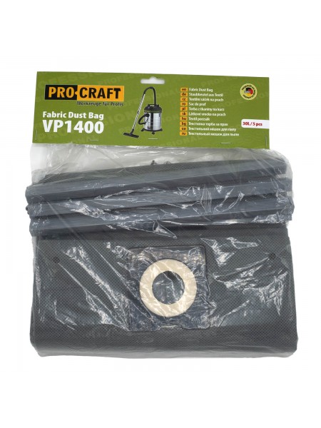 Мішок для пилу тканинний Procraft VP1400