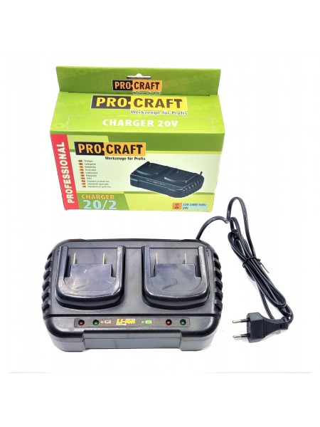 Зарядное устройство PRO-CRAFT 20/2 UNIVERSAL