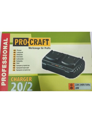 Зарядное устройство PRO-CRAFT 20/2 UNIVERSAL