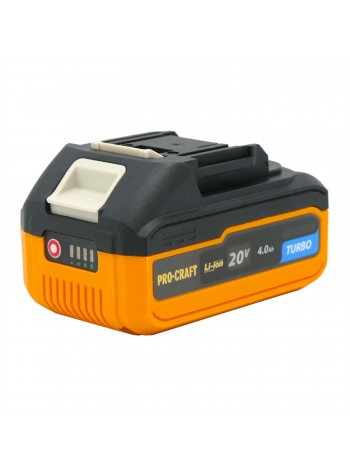 Акумуляторна батарея Procraft Battery20/4 Turbo (20В, 4Аг)