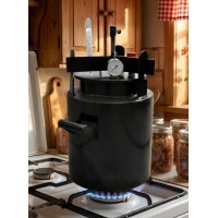 Автоклав для домашнього консервування газовий ЧЕ21-33 (21 см) 