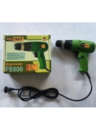 Шуруповерт сетевой PROCRAFT PB800