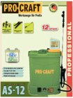 Опрыскиватель Procraft AS12