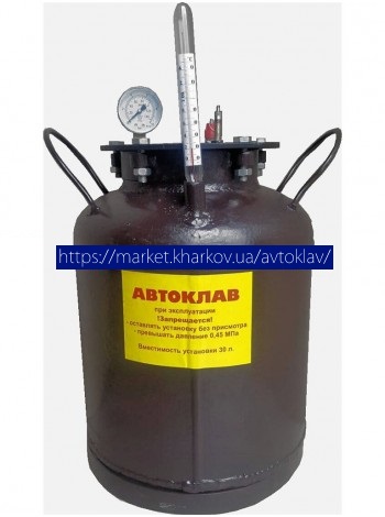 Автоклав Красный мини газовый 