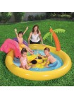 Надувной игровой центр - бассейн Bestway 53071 с горкой 237 х 201 х 104 см 