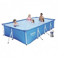Каркасный бассейн Bestway 56424 Steel Pro 400х211х81 см с фильтр-насосом 
