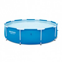 Каркасный бассейн Bestway 56677 круглый 305х76 см