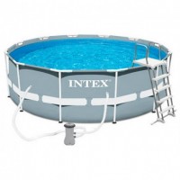 Бассейн каркасный Intex 26716, 366-99см, фильтр-насос, лестница 