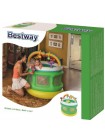 Детский надувной манеж Bestway 52221 «Радуга», 109 х 104 см 