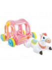 Надувной игровой центр - карета в упряжке Intex 56514, 145 x 135 x 104 см