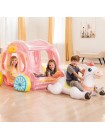 Надувной игровой центр - карета в упряжке Intex 56514, 145 x 135 x 104 см