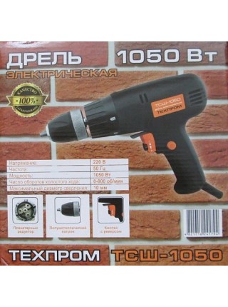 Шуруповерт Техпром ТСШ-1050Вт Шуруповерт Техпром ТСШ-1050Вт