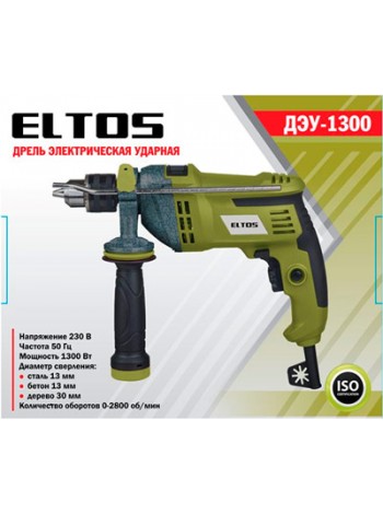 Дрель  ударная ELTOS ДЭУ-1300 