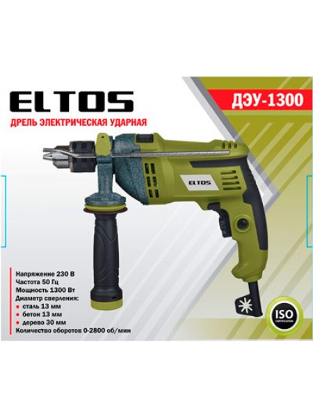 Дрель ударная ELTOS ДЭУ-1300 Дрель ударная ELTOS ДЭУ-1300
