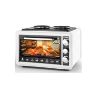 Духовка настольная  EFBA 1005 White (36л.) (с конфорками)