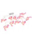 LED гирлянда Фламинго 12 Led, 5м (теплый белый)