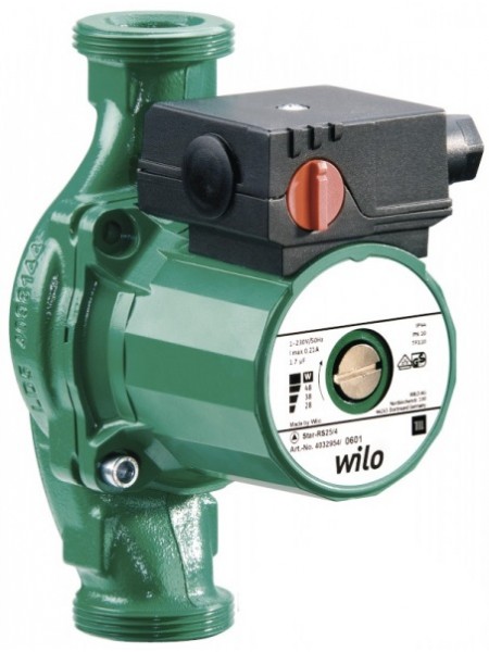 Насос циркуляционный Wilo RS 25-40 130 Насос циркуляционный Wilo RS 25-40 130