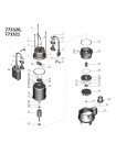Насос дренажный 0.25кВт Hmax 7.5м Qmax 150л/мин AQUATICA (773321)