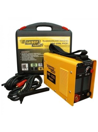 Сварочный инвертор Kaiser Welding NBC-250L Profi (42903 / 51987) Сварочный инвертор Kaiser Welding NBC-250L Profi (42903 / 51987)