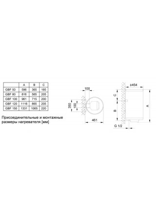 Водонагреватель (бойлер) Gorenje GBF120E/V9 Водонагреватель (бойлер) Gorenje GBF120E/V9