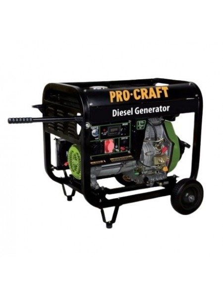 Генератор дизельний PRO-CRAFT DP80/3 UNIVERSAL (ТРИФАЗНИЙ)