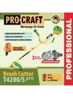 Коса бензинова Procraft T4200/S Pro