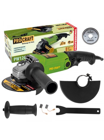 Кутошліфувальна машина Procraft PW1200 125 мм