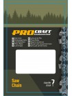 Ланцюг для ланцюгової пилки Procraft industrial P.1/4.46 Universal 1/4" шаг 46 зв.