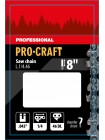 Ланцюг для ланцюгової пилки Procraft L.1/4.46 Universal 1/4" шаг 46 зв.
