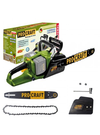 Акумуляторна ланцюгова пилка Procraft PCA40/2 (Без АКБ та ЗП)