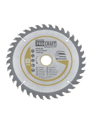 Пиляльний диск Procraft B160.36 36T (по дереву)