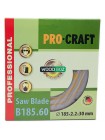Пиляльний диск Procraft B185.60 60T (по дереву)