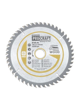 Пиляльний диск Procraft B160.48 48T (по дереву)
