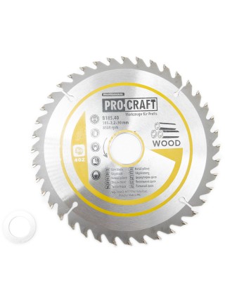 Пиляльний диск Procraft B185.40 40T (по дереву)