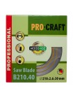 Пиляльний диск Procraft B210.40 40T (по дереву)