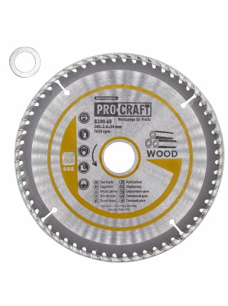 Пиляльний диск Procraft B200.60 60T (по дереву)