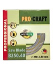 Пиляльний диск Procraft B250.40 40T (по дереву)