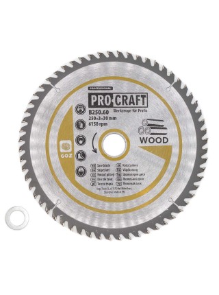Пиляльний диск Procraft B250.60 60T (по дереву)