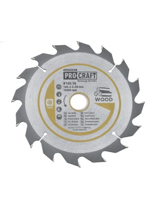 Пиляльний диск Procraft B160.16 16T (по дереву)