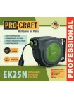 Подовжувач на котушці Procraft EK25N 3x1,5мм² 25 м