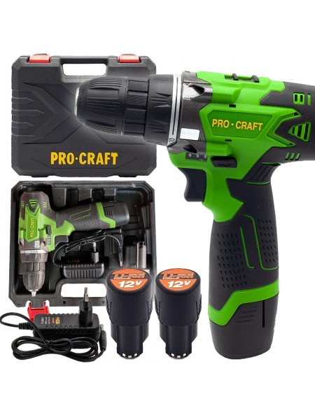 Шуруповерт Procraft PA12Li new