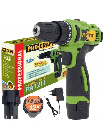 Шуруповерт Procraft PA12Li COMPACT