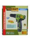 Шуруповерт Procraft PA12Li COMPACT