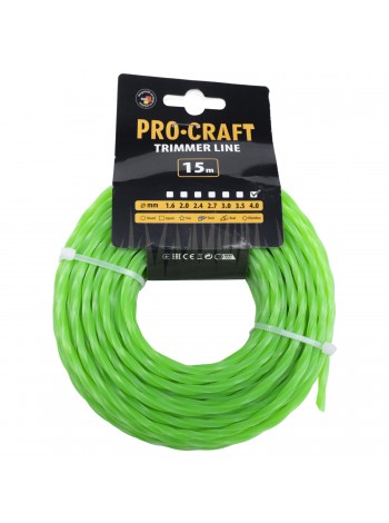 Волосінь спіраль Procraft 4мм 15м