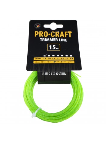 Волосінь спіраль Procraft 1.6мм 15м