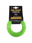 Волосінь спіраль Procraft 2.4мм 15м