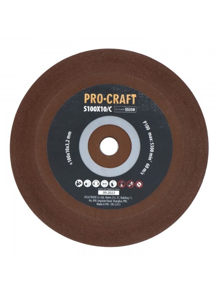 Заточувальний керамічний диск Procraft S100X10/С до SS350