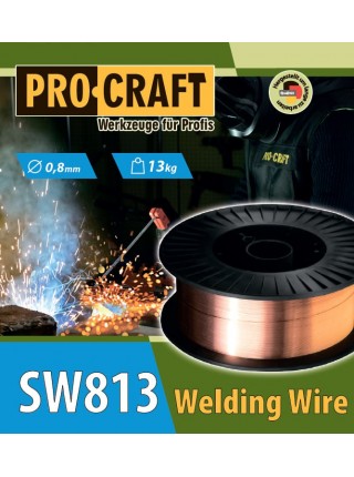 Зварювальний дріт Procraft SW813 0.8 мм 13 кг