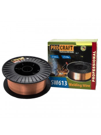 Зварювальний дріт Procraft SW613 0.6 мм 13 кг